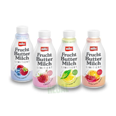 M Ller Fruchtbuttermilch Regal