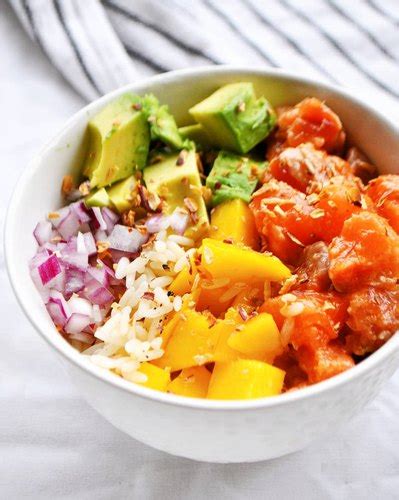 Recette Poke Bowl Saumon Avocat Mangue Et Autres Recettes Chefclub