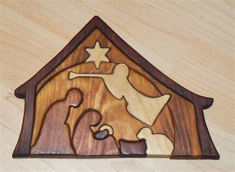 Pattern For Wood Nativity Scene