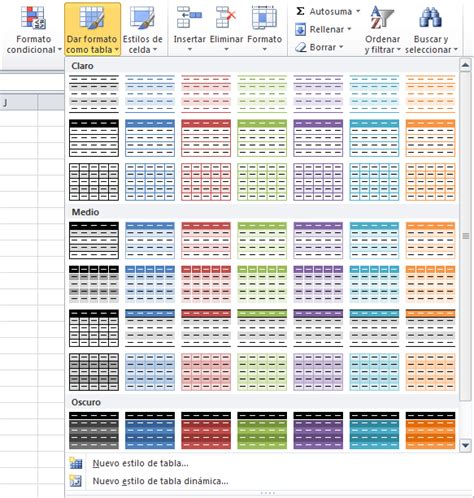 Cómo crear una tabla en Excel Excel Total