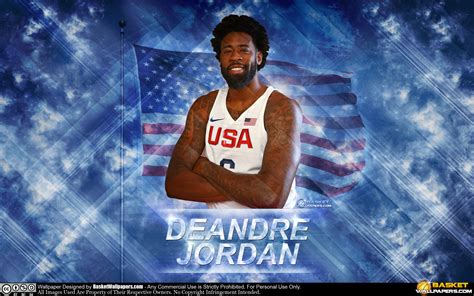 Deandre Jordan Dunk Face Wallpaper