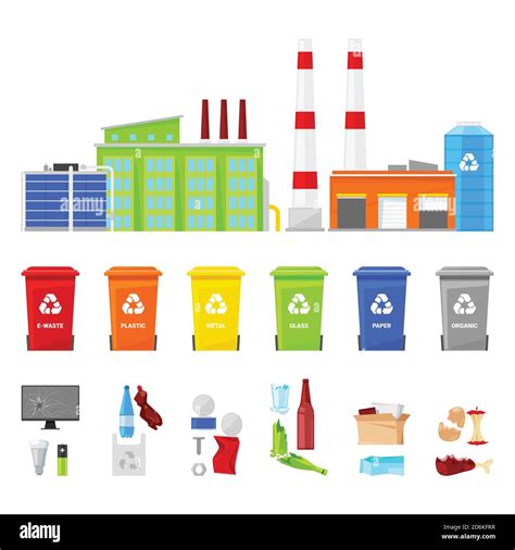 Reciclaje Industrial Imágenes Vectoriales De Stock Alamy