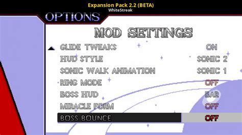 Expansion Pack 2.2 (BETA) [Sonic the Hedgehog Forever] [Mods]