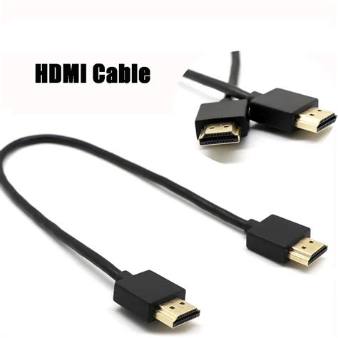 Ultra Slim HDMI Cable Lead For Laptop To TV Cable High Quality 3D ...