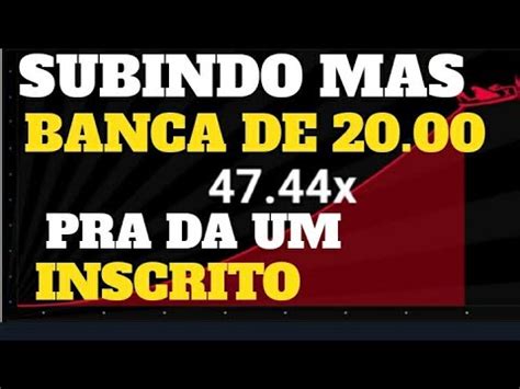 SUBINDO MAS UMA BANCA DE 20 00 PRA DA UM INSCRITO MUITA ANALISE MAS