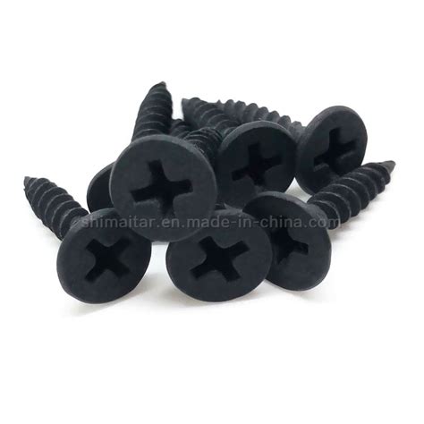 Black Phosphated Gypsum Board Screw Drywall Screw China Black Screw