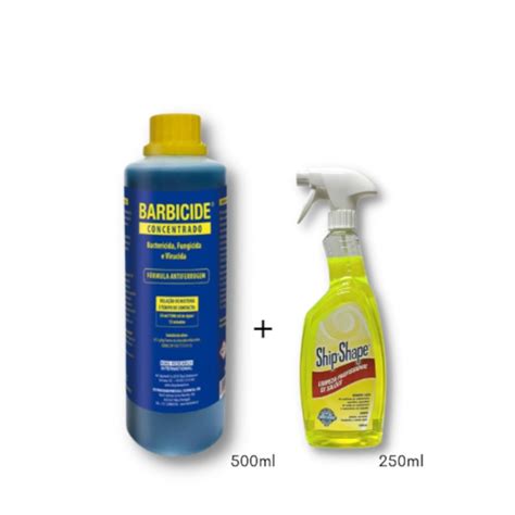 Barbicide Concentrado 500 Ml Ship Shape 250 Ml Pack 16