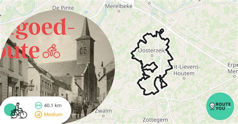 Officiële Erfgoedroute Oosterzele Recreatieve fietsroute RouteYou