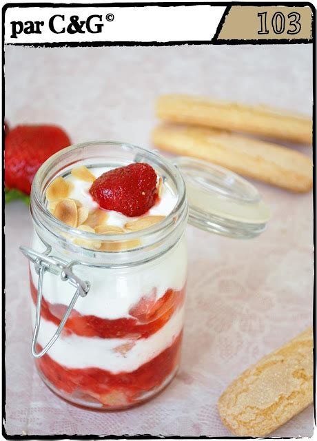 Cook Is Good VERRINE AUX FRAISES ET SIROP DE ROSES SAUVAGES