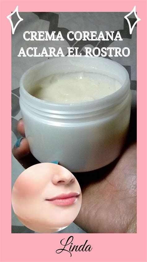 Crema Coreana De Maicena Para Aclarar El Rostro Y Eliminar Las Manchas