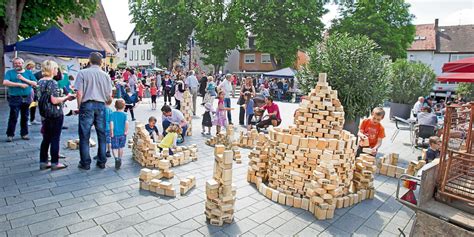 Familie spielt Nürtinger Innenstadt wurde gestern zum großen