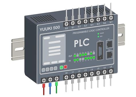 Contr Leur Logique Programmable Plc D Avec Conception Plate D Entr E