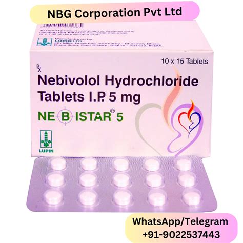 Nebivolol Tablets IP At Rs 244 Strip Nagpur ID 2851651249130