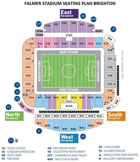 Falmer Stadium Seating Plan, Ticket Price , Ticket Booking and Falmer ...