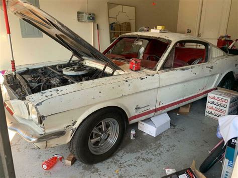 1965 Mustang Fastback Restomod Wcarbon Fiber Hood 351 W V8 With Ac