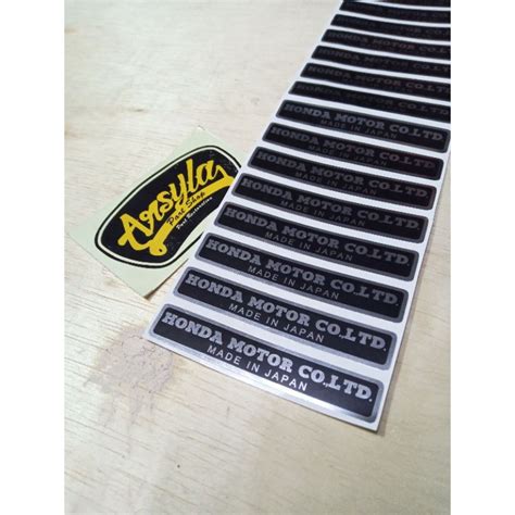 Jual Stiker Sticker Striping Detail Japan Rangka Frame Honda Cb100 Cg