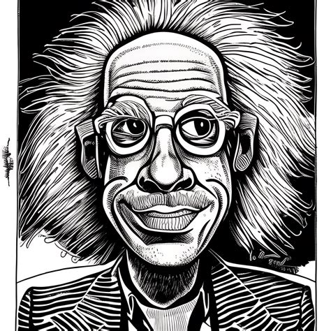 Intricate Detailed Caricature Of Doc Brown By Robert Crumb · Creative