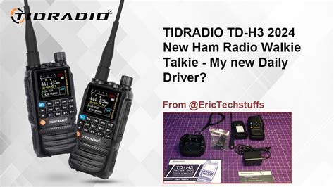 Tidradio Td H Detailed Review Including Tutorials Youtube