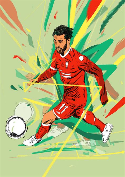 Mo Salah by Arunas Kacinskas on Dribbble