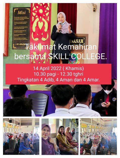 Taklimat Bersama Skill Collage Portal Rasmi Smk Inanam