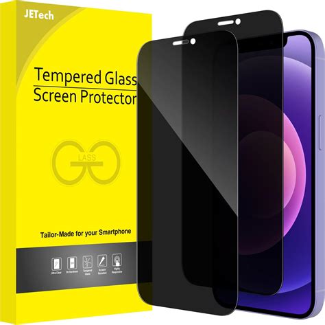 Jetech Sichtschutz Full Screen F R Iphone Pro Zoll Anti Spy