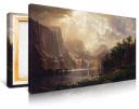 Albert Bierstadt Among The Sierra Nevada Mountains California Print