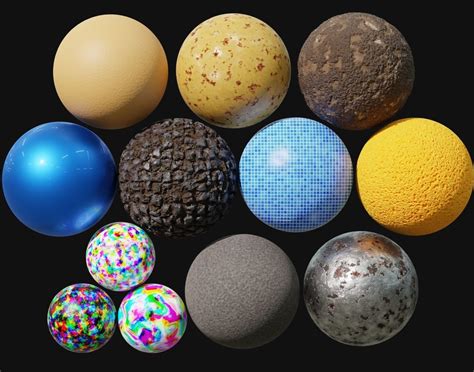 Blender Procedural Material Pack 4 Texture Cgtrader