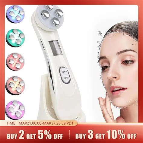 Facial Mesotherapy Electroporation Rf Radio Frequency Led Photon Face Lifting Tighten Wrinkle