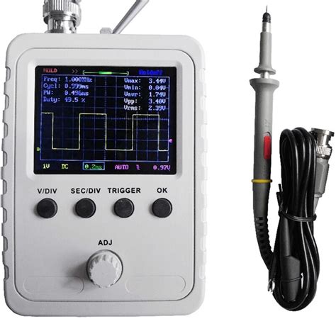 Oszilloskop Montiert Mit Sonde Elektronische Aus Grandado