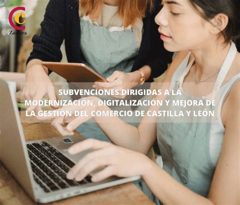 Subvenciones Dirigidas A La Modernizaci N Digitalizaci N Y Mejora De