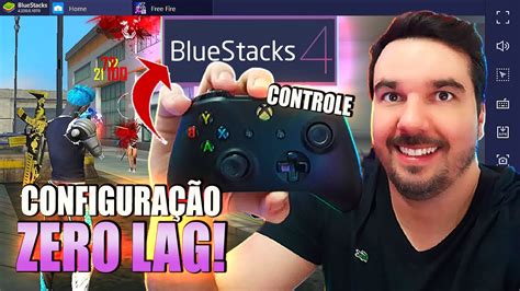 Configurando O Controle No Bluestacks Atualizado Zero Lag