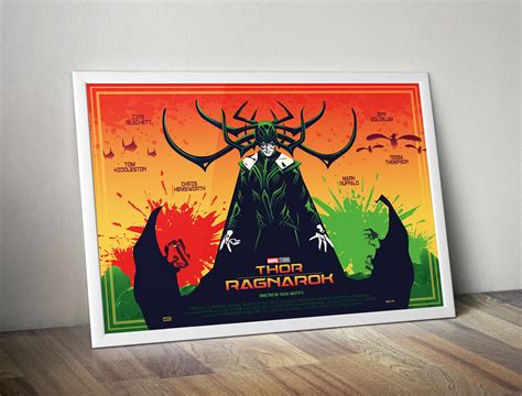 THOR: RAGNAROK Poster Art on Behance