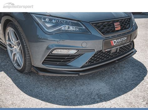 SPOILER DELANTERO SEAT LEON 5F LOOK CARBONO Motorsport