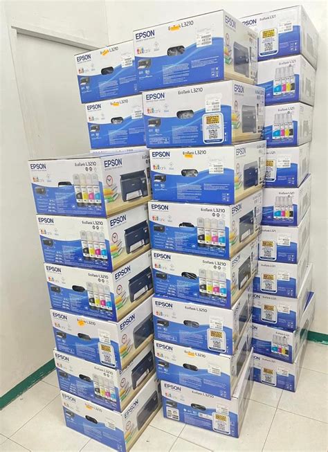 Epson Ecotank L3210, Computers & Tech, Printers, Scanners & Copiers on Carousell