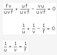 Derive mirror formula for a convex mirror - CBSE Class 12 - Learn CBSE Forum