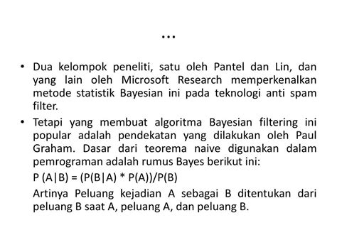 Klasifikasi Dengan Naive Bayes Ppt Download