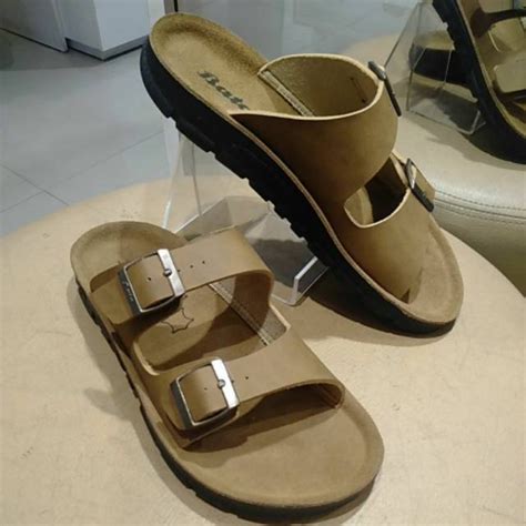 Jual Promo Sandal Selop Bata Bahan Kulit Asli Kuat Dan Nyaman