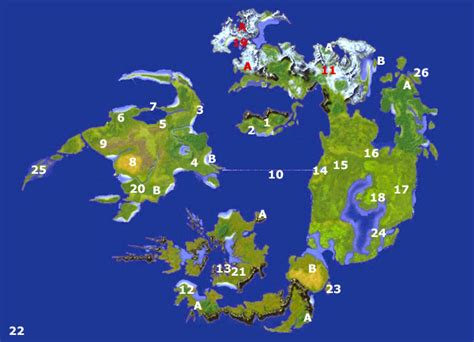 Final Fantasy Viii World Map