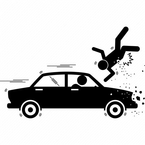 Accident Car Driving Fast Kill Man Reckless Icon Download On