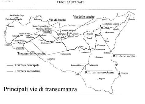 La Favola Delle Regie Trazzere Di Sicilia Capitolo Primo Parte Ii