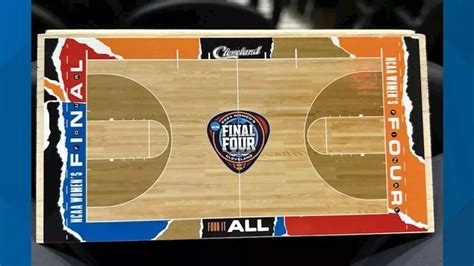 Ncaa Womens Basketball Final Four Court Revealed At Rocket Mortgage