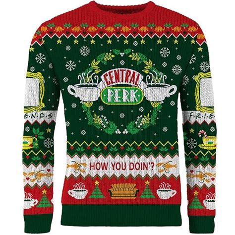 Friends Central Perk Christmas Jumper Shop