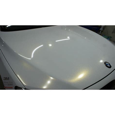 3M 2080 Gloss White Gold Sparkle Vinyl Wrap GP240 Ubicaciondepersonas