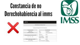 Carta De No Derechohabiente Imss Inicio The Best Porn Website