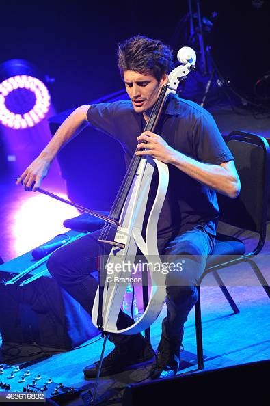 Luka Sulic Of 2cellos Performs On Stage At Shepherds Bush Empire On