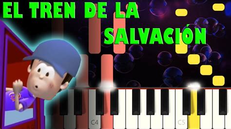 Biper y sus Amigos El Tren de la Salvación Piano Cover Tutorial