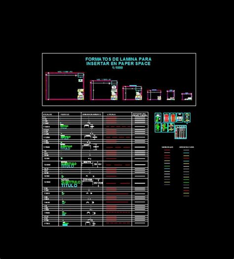 Formats De Lamina A A A Ara Plotejar A Autocad Llibreria Cad