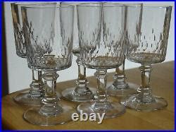 Anciens Verres Aperitif Cristal De Baccarat Modele Richelieu Cm