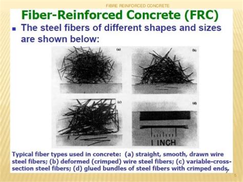 Steel fiber reinforced concrete