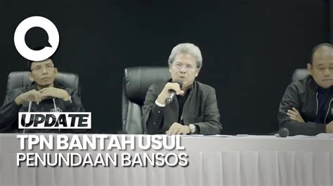 TPN Ganjar Mahfud Bantah Usul Penghentian Program Bansos